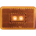 Peterson Peterson V170A The 170 Series Piranha LED Clearance/Side Marker Light with Reflex - Amber V170A